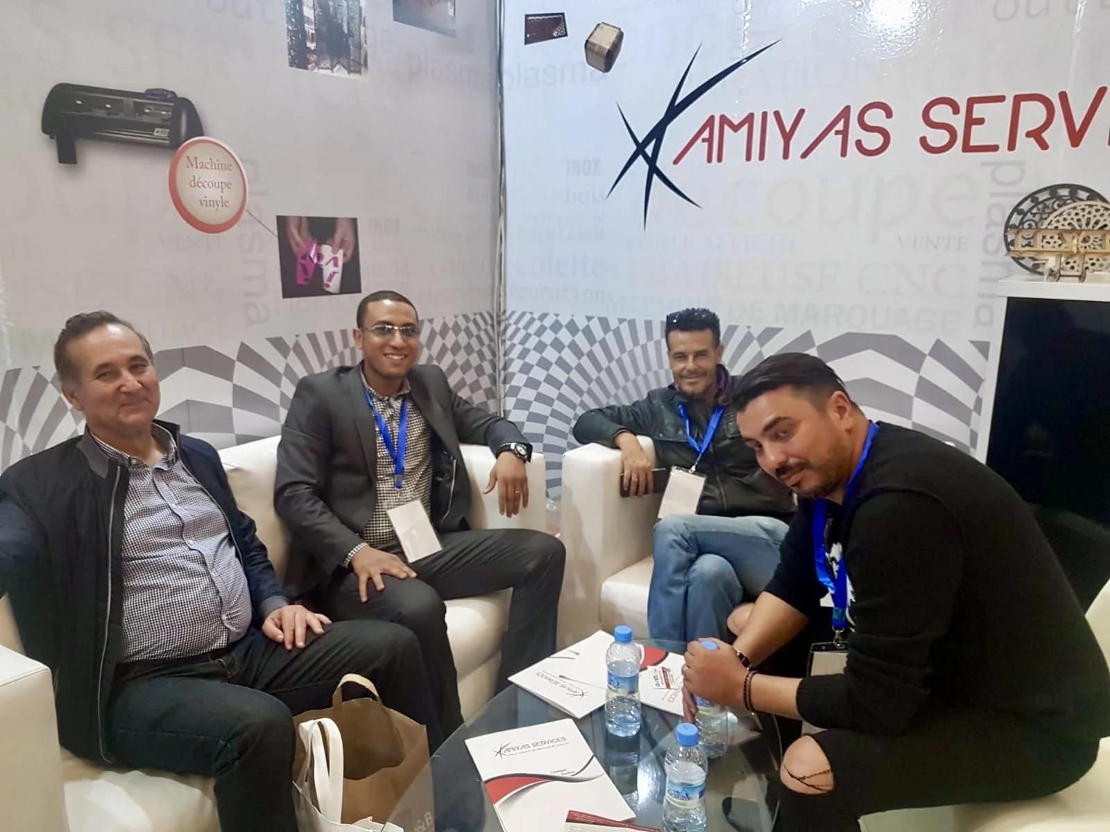 Participation Amiyas Import à un salon industriel au Maroc