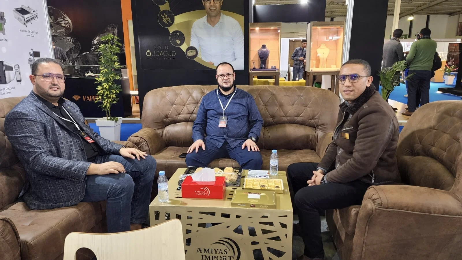 Participation Amiyas Import à un salon industriel au Maroc