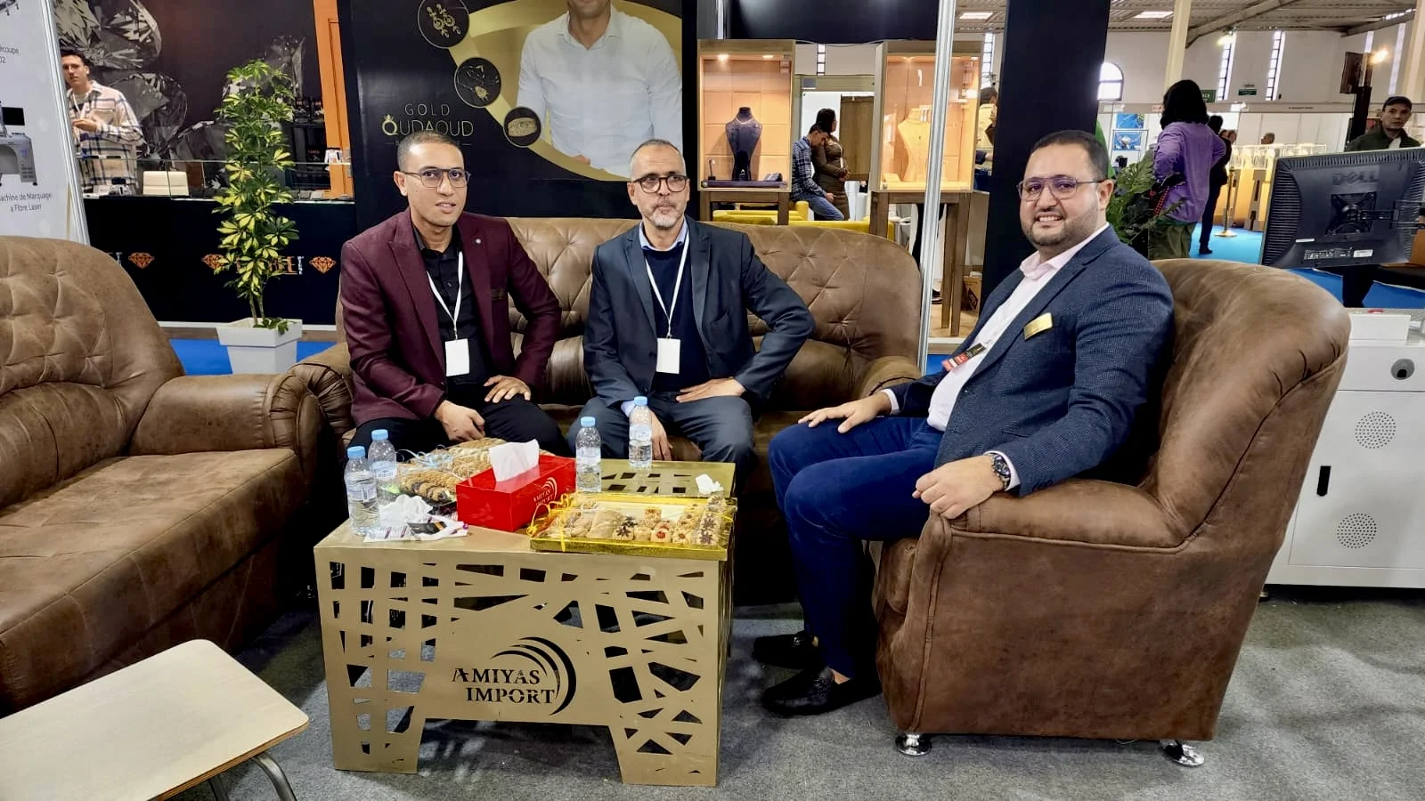 Participation Amiyas Import à un salon industriel au Maroc
