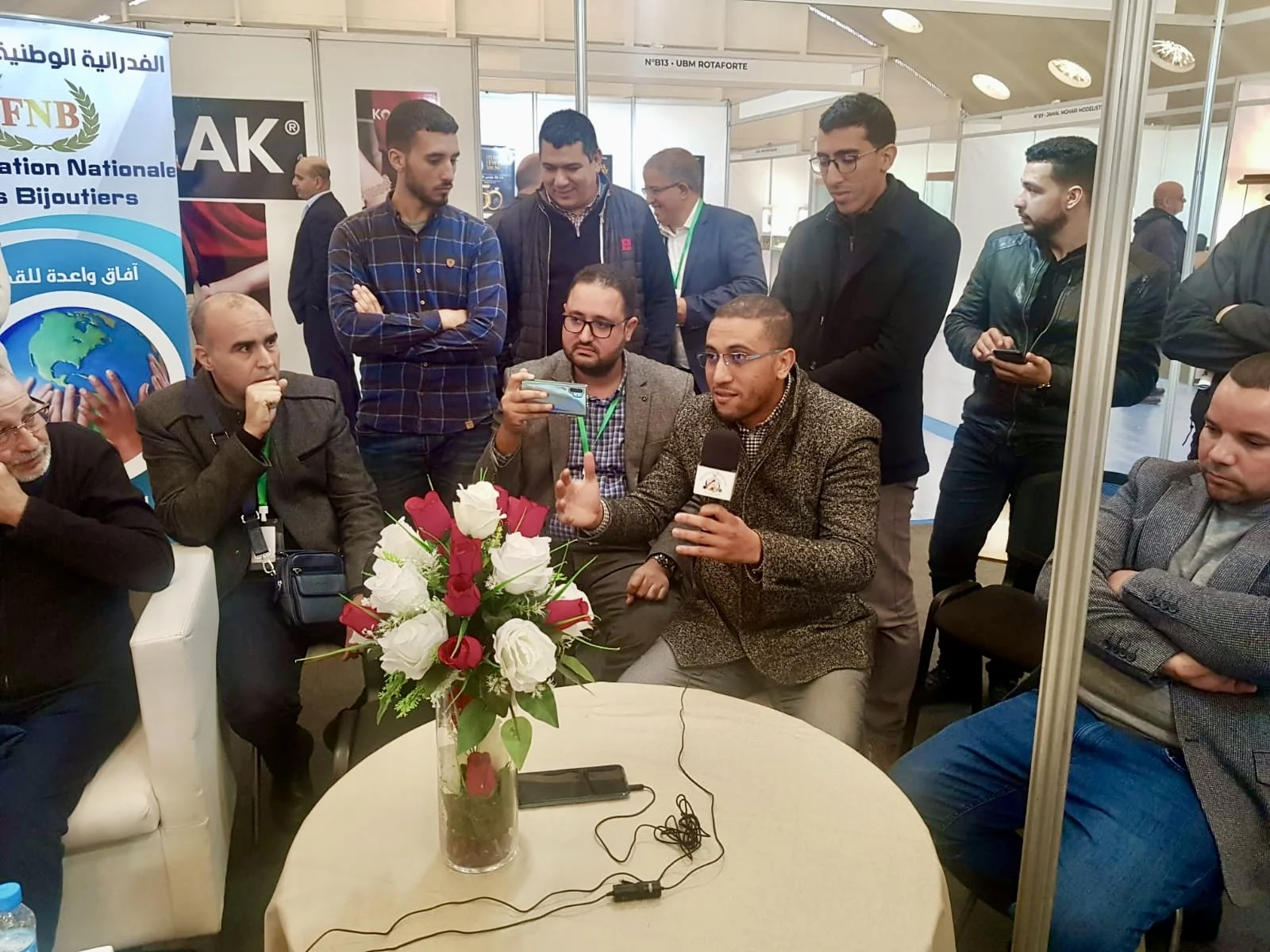 Participation Amiyas Import à un salon industriel au Maroc